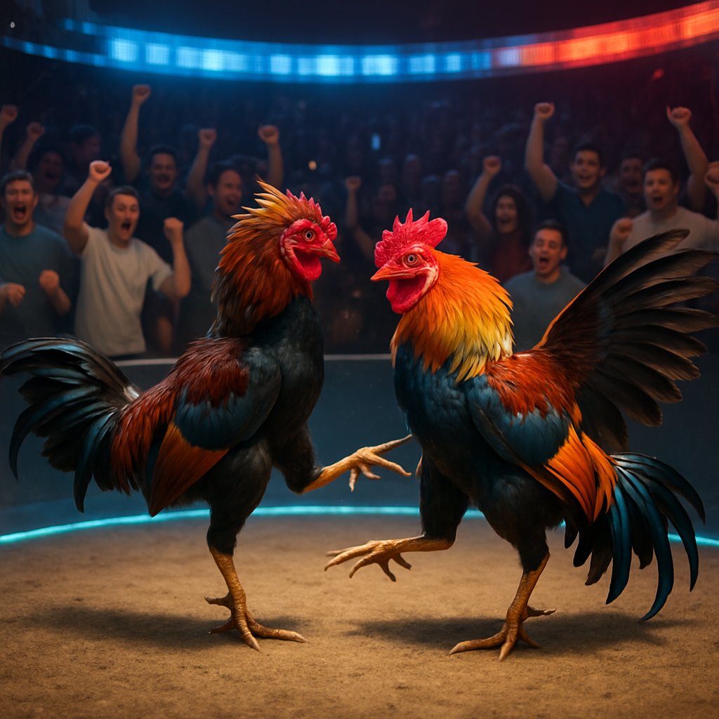 Ilustrasi 7 Istilah Populer yang Sering Muncul di Sabung Ayam Online