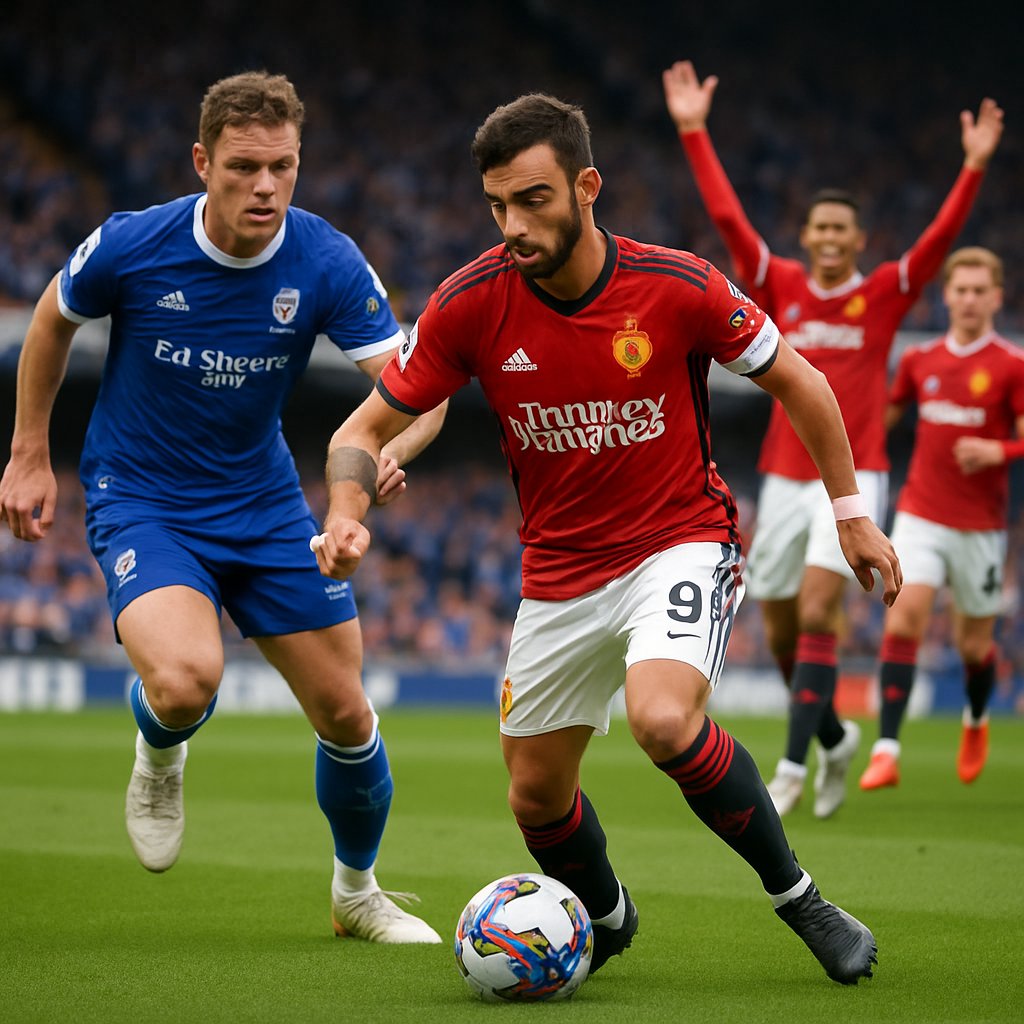 Ilustrasi Bruno Fernandes Bawa Man Utd Menang Telak 5-2 di Zeusbola
