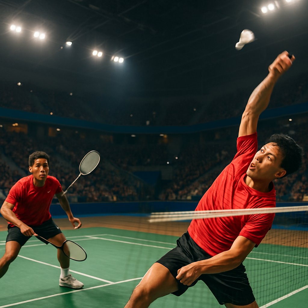 Ilustrasi Zeusbola: Sabar/Reza Singkirkan Ganda Korsel di China Masters