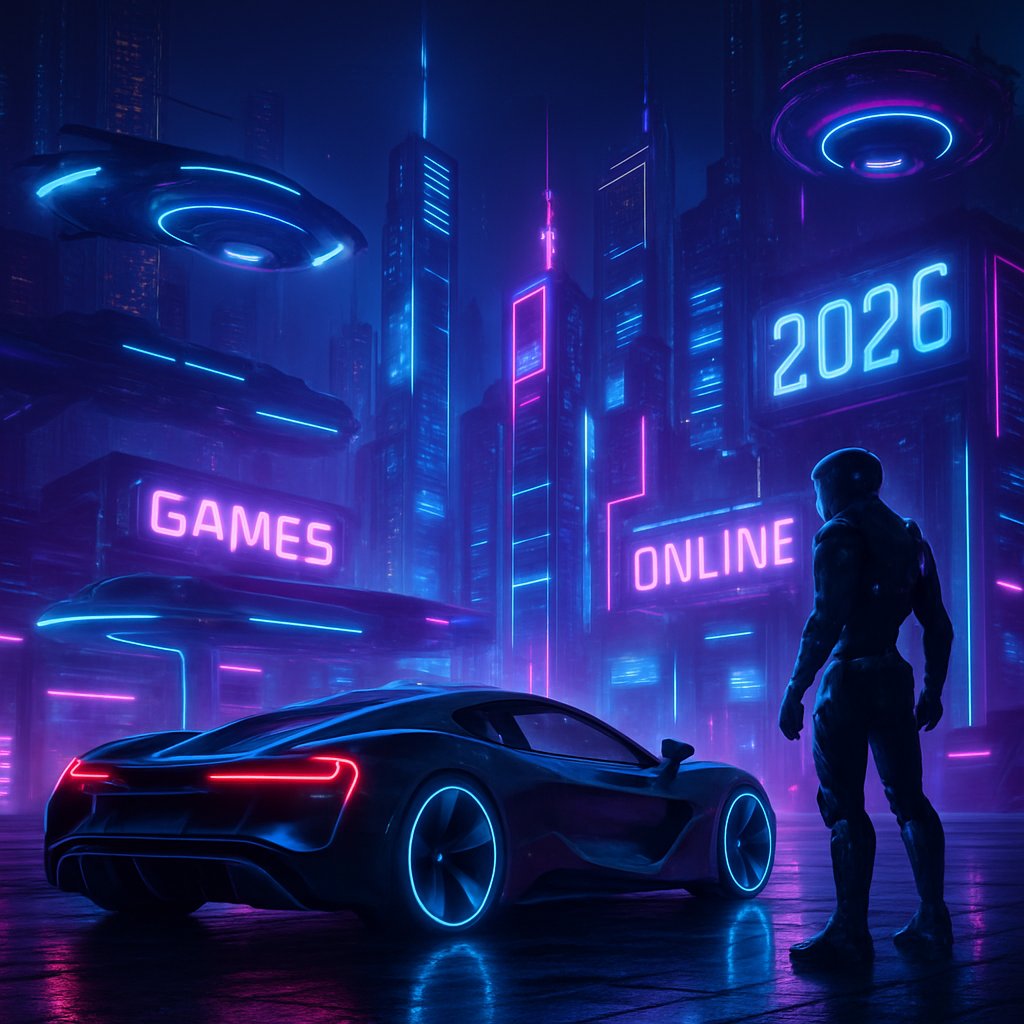 Ilustrasi Game Online Terbaru 2026: Visual Futuristik dan Konsep Berkelas